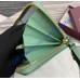 Gucci GG Emblem Zip-Around Wallet GUW819122-green