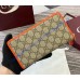 Gucci GG Emblem Zip-Around Wallet GUW819122-orange