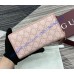 Gucci GG Emblem Zip-Around Wallet GUW819122-pink