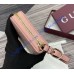 Gucci GG Emblem Zip-Around Wallet GUW819122-pink