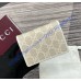 Gucci GG Emblem small wallet GUW820692-beige