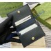 Gucci GG Emblem small wallet GUW820692-black