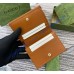 Gucci GG Emblem small wallet GUW820692-brown