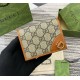Gucci GG Emblem small wallet GUW820692-brown