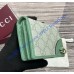 Gucci GG Emblem small wallet GUW820692-green