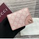 Gucci GG Emblem small wallet GUW820692-pink