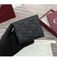 Gucci Imprint Bi-fold wallet GUW835001-black