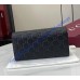 Gucci GG Emblem continental wallet GUW847210-black