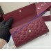 Gucci GG Emblem continental wallet GUW847210-wine