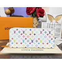 Louis Vuitton LV x TM Clémence Wallet M13408-white