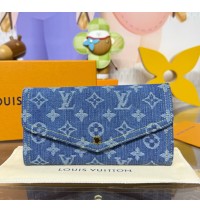 Louis Vuitton Sarah Wallet M28280-blue