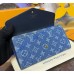 Louis Vuitton Sarah Wallet M28280-blue