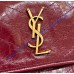 Saint Laurent Medium Niki Chain Bag In Quilted Leather YSL498894-A-wine