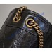 Saint Laurent Baby Niki Chain Bag In Quilted Leather YSL533037-AA-black