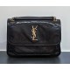 Saint Laurent Baby Niki Chain Bag In Quilted Leather YSL533037-AA-black