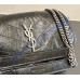Saint Laurent Baby Niki Chain Bag In Quilted Leather YSL533037-BB-black