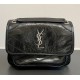 Saint Laurent Baby Niki Chain Bag In Quilted Leather YSL533037-BB-black