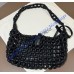 Saint Laurent LE 5 À 7 in wood beads YSL657228-S-black