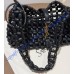Saint Laurent LE 5 À 7 in wood beads YSL657228-S-black