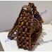 Saint Laurent LE 5 À 7 in wood beads YSL657228-S-brown