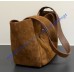 Saint Laurent LE 5 À 7 Small Bea in suede YSL779029-B-brown