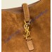 Saint Laurent LE 5 À 7 Small Bea in suede YSL779029-B-brown