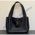 Saint Laurent LE 5 À 7 Small Bea in grained leather YSL779029-black