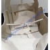 Saint Laurent LE 5 À 7 Small Bea in grained leather YSL779029-cream