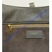 Saint Laurent LE 5 À 7 Small Bea in grained leather YSL779029-dark-green