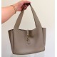 Saint Laurent LE 5 À 7 Small Bea in grained leather YSL779029-tan