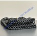 Saint Laurent LE 5 À 7 large in wood beads YSL823807-WB-black