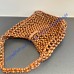 Saint Laurent LE 5 À 7 large in wood beads YSL823807-WB-caramel