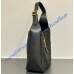 Saint Laurent LE 5 À 7 supple small in raffia and leather YSL823812-IC-black