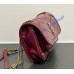 Saint Laurent Niki mini in textured leather YSL828736A-wine