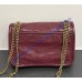 Saint Laurent Niki mini in textured leather YSL828736A-wine