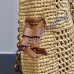 Saint Laurent Jamie Shopping in raffia YSL838876-IC-tan