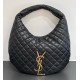 Saint Laurent Icare hobo in quilted nappa YSL858160-black