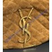 Saint Laurent Icare hobo in quilted suede YSL858160G-caramel