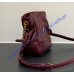 Saint Laurent Jamie mini shoulder pouch in lambskin YSL859174-wine