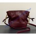 Saint Laurent Jamie mini shoulder pouch in lambskin YSL859174-wine