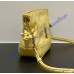 Saint Laurent Jamie mini shoulder pouch in lambskin YSL859174-yellow
