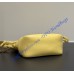 Saint Laurent Jamie mini shoulder pouch in lambskin YSL859174-yellow