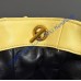 Saint Laurent Jamie mini shoulder pouch in lambskin YSL859174-yellow