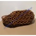 Saint Laurent Icare medium in wood beads YSL862071-S-brown