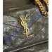 Saint Laurent Niki Multipocket shoppipng in vintage leather YSL862295-black