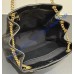 Saint Laurent Niki Multipocket shoppipng in vintage leather YSL862295-black