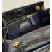 Saint Laurent Niki Multipocket shoppipng in vintage leather YSL862295-black
