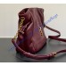 Saint Laurent Jamie shoulder pouch in lambskin YSL862712-wine