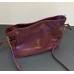 Saint Laurent Jamie shoulder pouch in lambskin YSL862712-wine