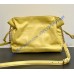 Saint Laurent Jamie shoulder pouch in lambskin YSL862712-yellow